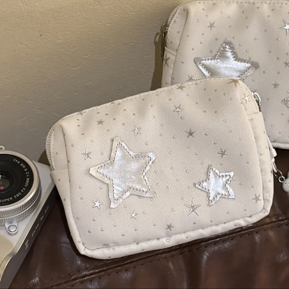 Nova Bolsa de Maquiagem Star Elements Mini Multifuncional para Viagem, Bolsa de Armazenamento Portátil, Clutch Feminina