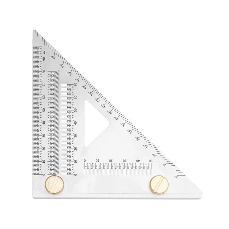 Многофункциональная измерительная линейка Sqaure, стальной инструмент для макета, четкая шкала для проекта