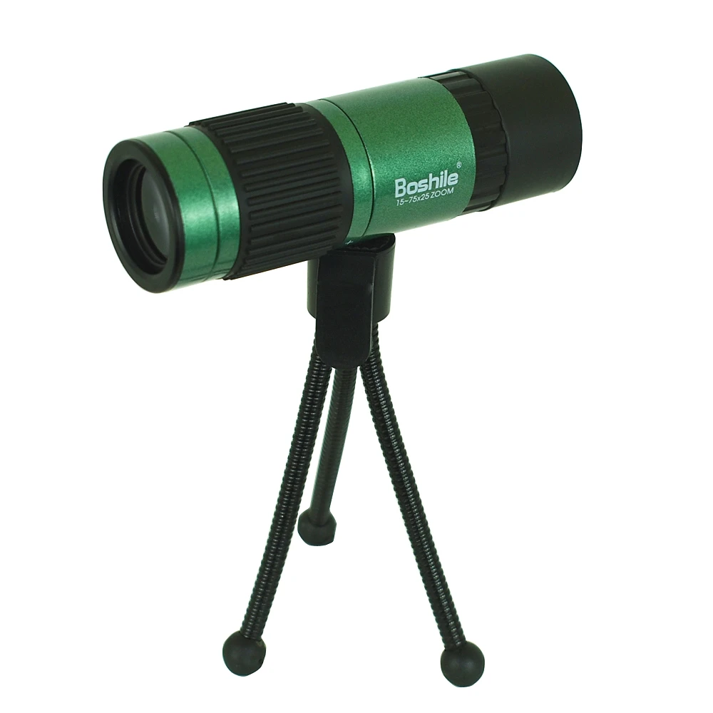 

Portable Monocular 15-75x25 zoom telescope binoculars high quality night vision Pocket travel hunting football with free tripod