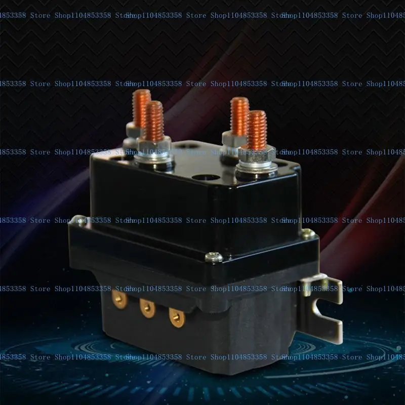 

652F 12V250A Automotive Electromagnetic Contactor Switch Solenoid Contactor Winch Rocker Switch Thumb For ATV/UTV