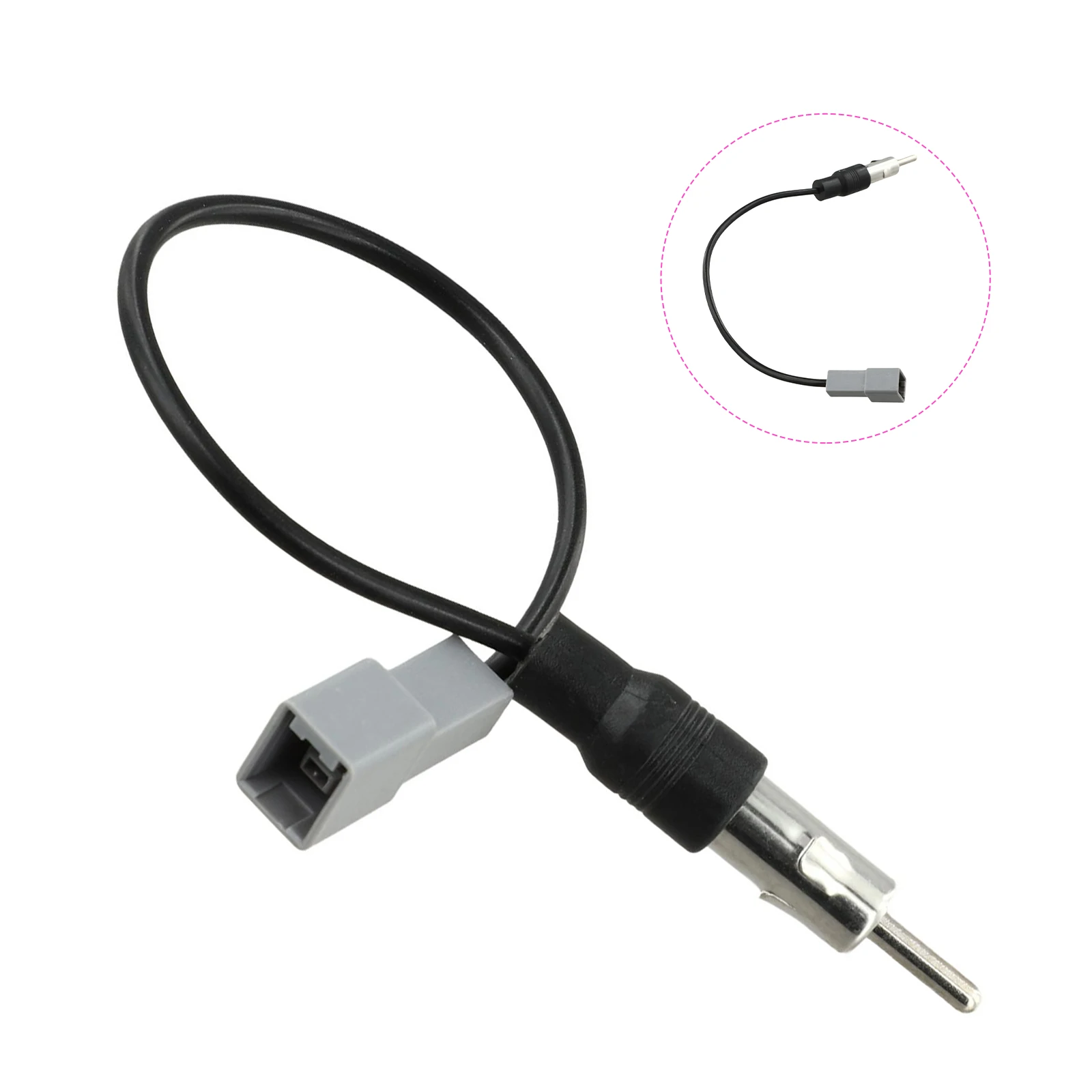 Antenna Adapter Cable for Kia 2007 and Later and For Hyundai 2009 to 2011 Models Suitable for Factory Harness Connection