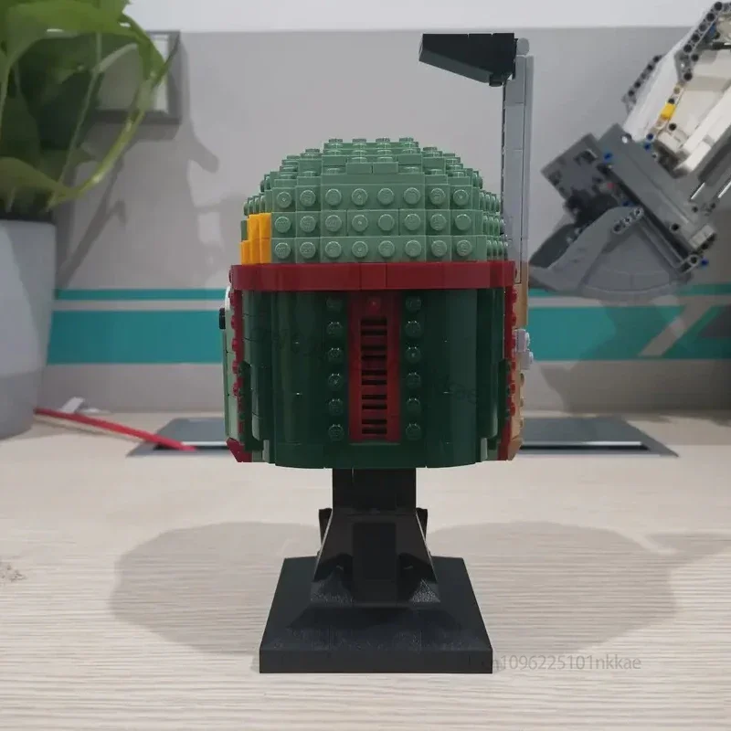 MOC-75277 スタープラン DIY アセンブリボバヘルメット MOC 宇宙船バトルモデルビルディングブロック建築教育アセンブリモデルおもちゃ