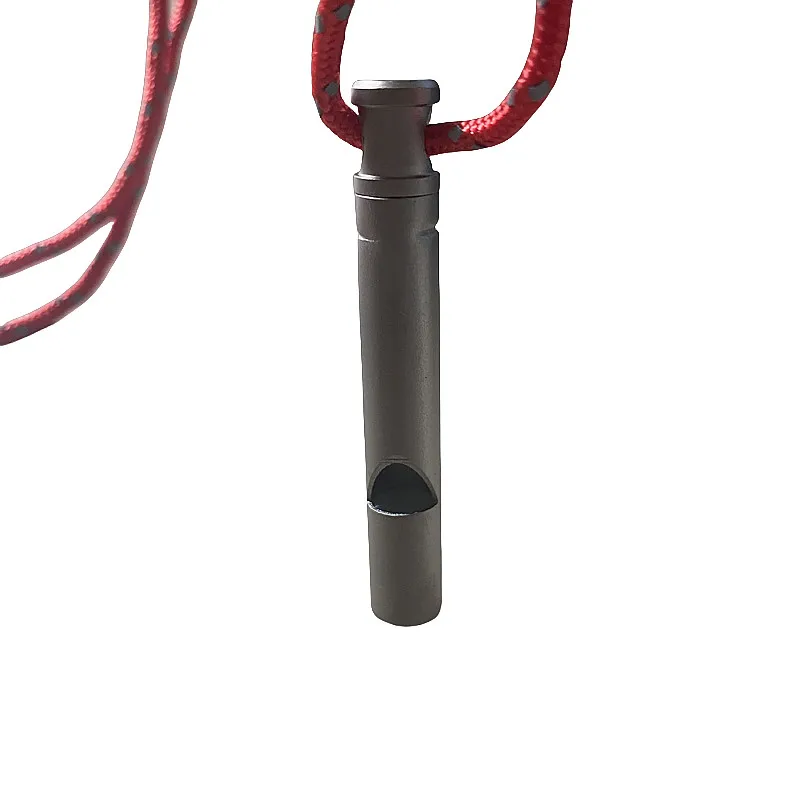 Training Whistle Alloy Outdoor Survival Whistle for Camping Sports High Decibel Portable Mini Whistle