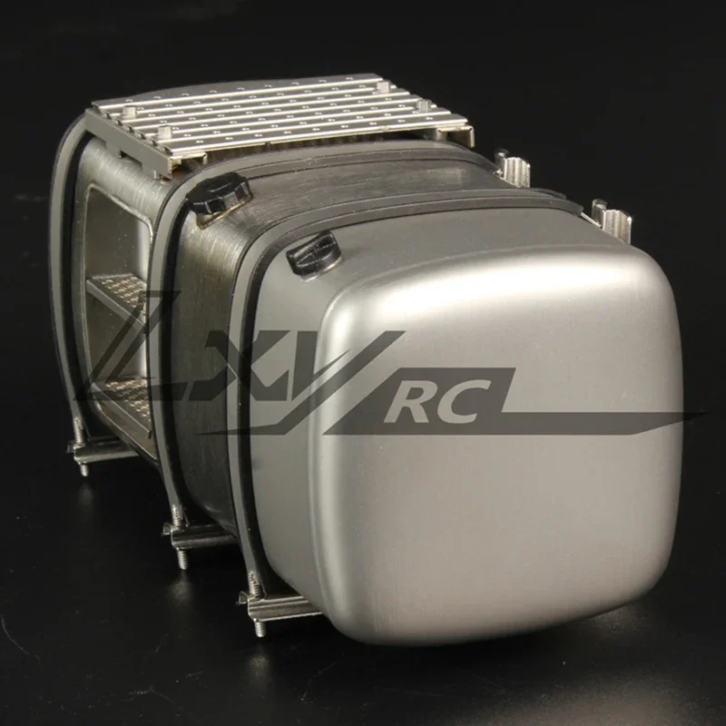 Maßstab 1:14 Metall Simulation Pedal Tank Harnstoff Tank für Tamiya RC Lkw SCANIA 770S R620 VOLVO BENZ Arocs MAN TGX Auto Zubehör