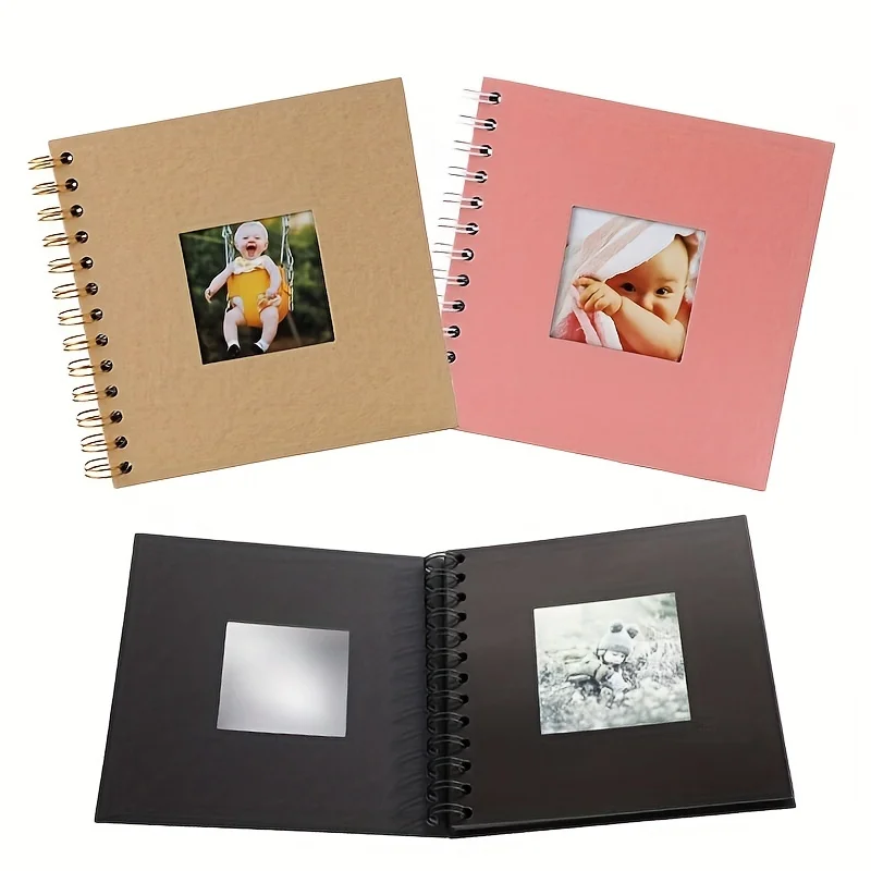 

Baby Growth Record Commemorative Photo Album with 20 Sheets Baby Kids Book Photo Keepsake for New Parents Birthday Gift