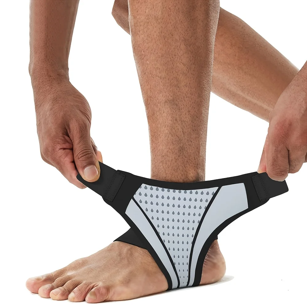 1pcs Breathable Fixed Compression Ankle Support Socks for Preventing Ankle Sprains, Suitable for And Outdoor Cycling