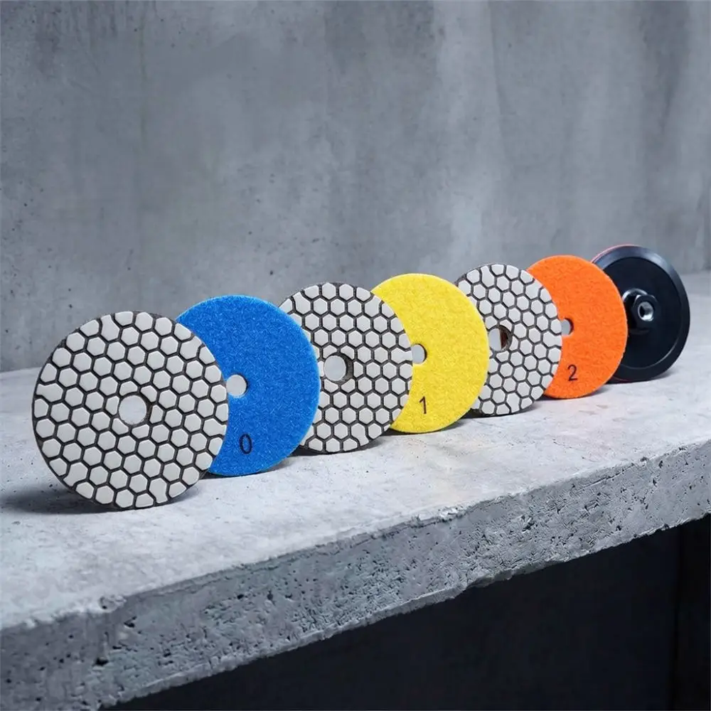 For For Zhongxing Diamond Stone Grinding Disc Granite Marble Polishing Pad Tiles Abrasive Tool Surface Refinishing Accessory