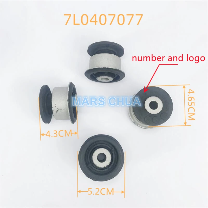 Kit de brazo de Control de suspensión inferior izquierda, eje trasero para Q7 Cayenne Touareg, 7L0407183A, 7l04407182g, 7L0412333A, 7L0407077