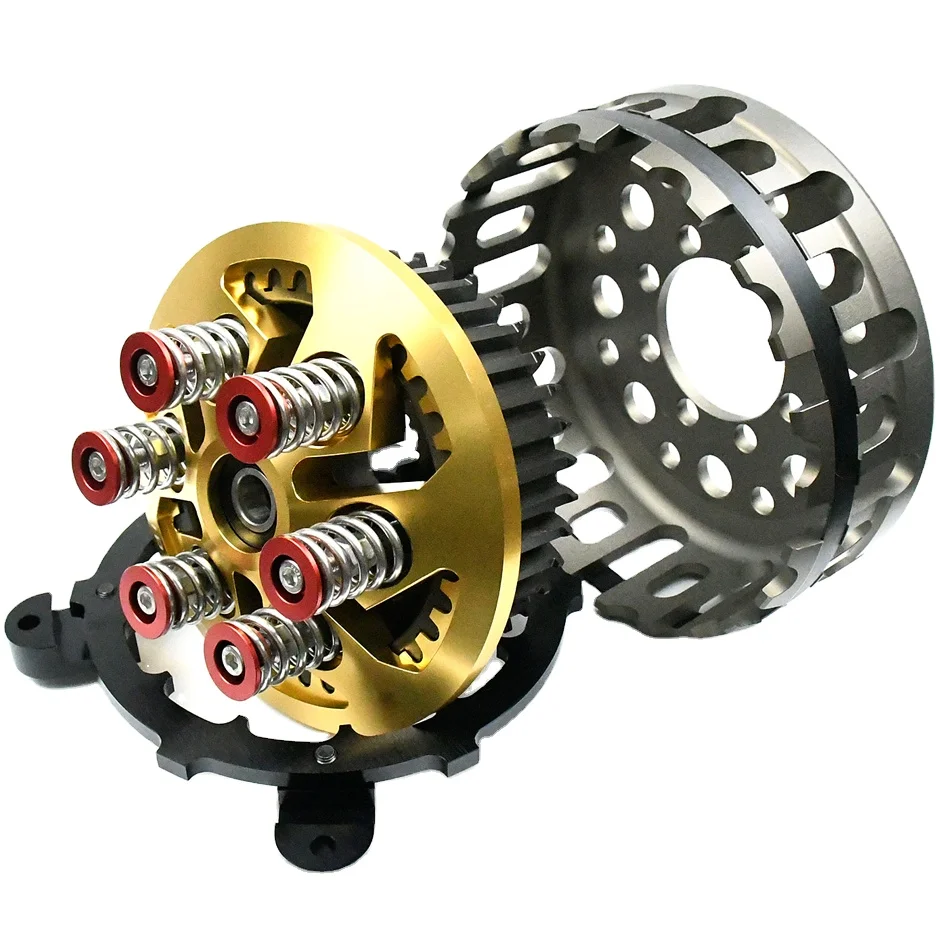 

Top CNC Machining Metal Motorcycle Spare Part OEM Manufacturer Aluminum CNC Motorcycle Dry Clutch Machining Parts