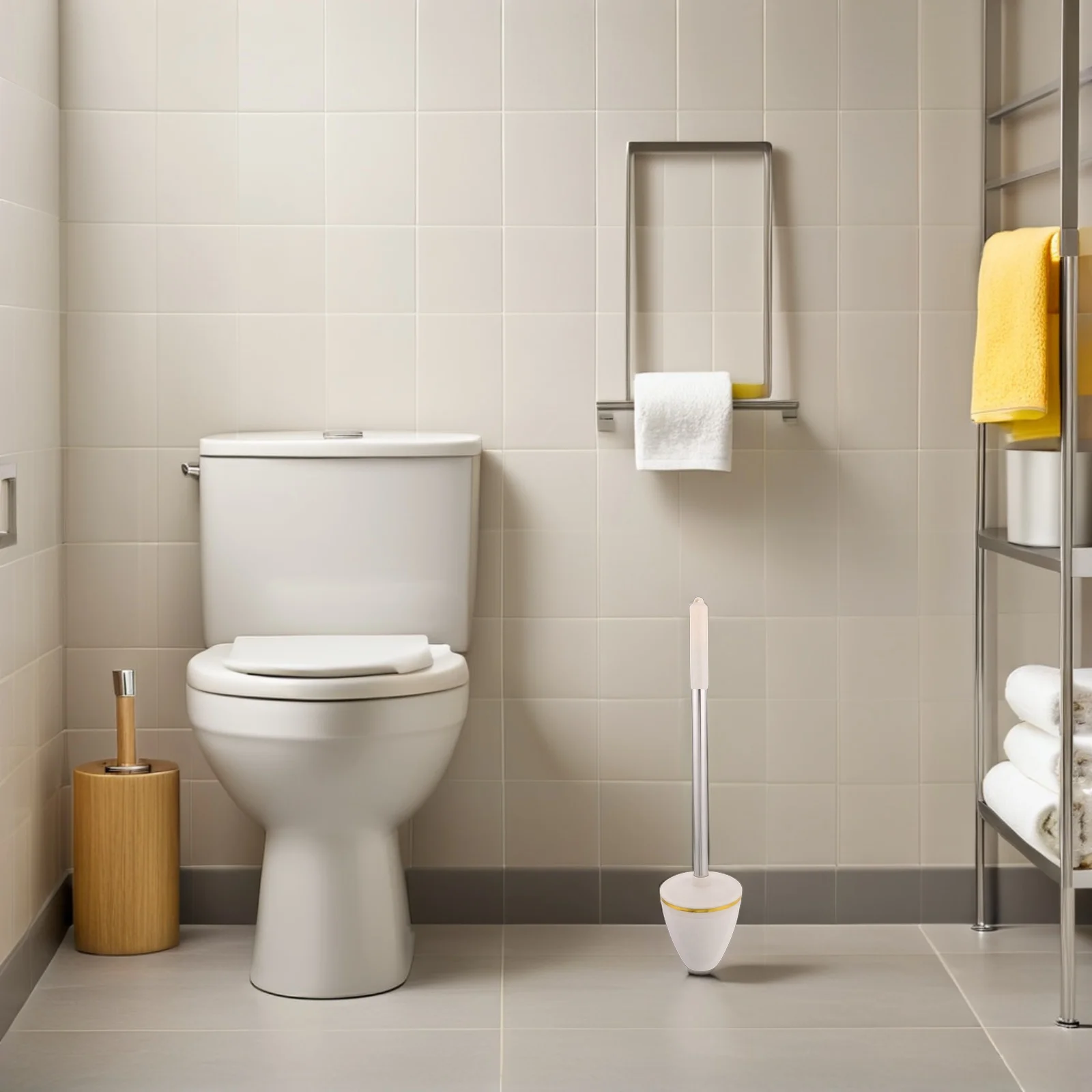 Zawór zwrotny do toalety z uchwytem - szczelina zapobiegająca nieprzyjemnym zapachom do toalet stożkowych, korek do kontrolowania zapachów kanalizacyjnych, korek do odpływu w łazience, do użytku publicznego