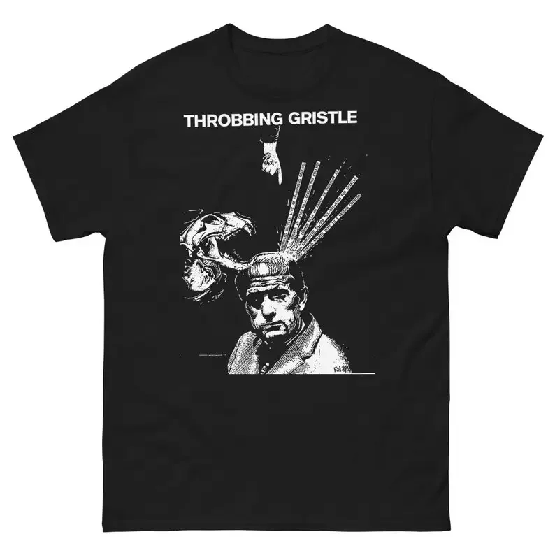 Throbbing Gristle Flyer T Shirt Coil Psychic TV Cabaret Voltaire Nurse With Wound Einsturzende Neubauten Foetus This Heat