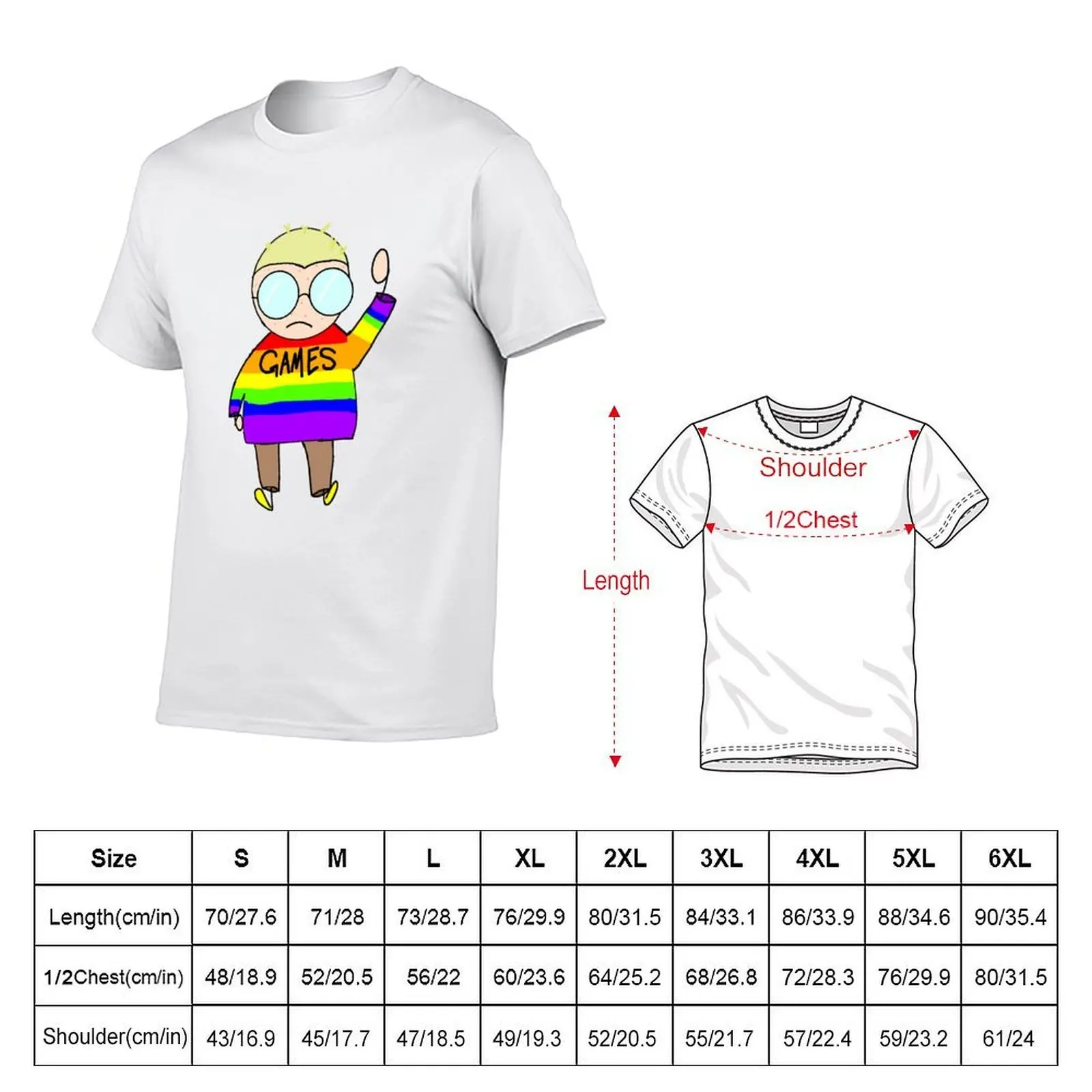 تي شيرت smol Desperate Gamer تي شيرت قطني تي شيرت رجالي للرجال تي شيرت قطني #5