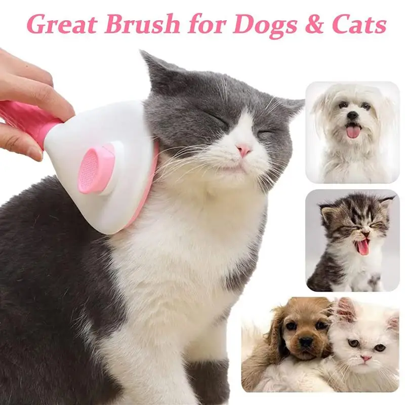 New Pet Comb Stainless Steel Needle Comb Dog And Cat Hair Removal Floating Hair Cleaning Beauty Skin Care Pet Dog Cleaning Brush