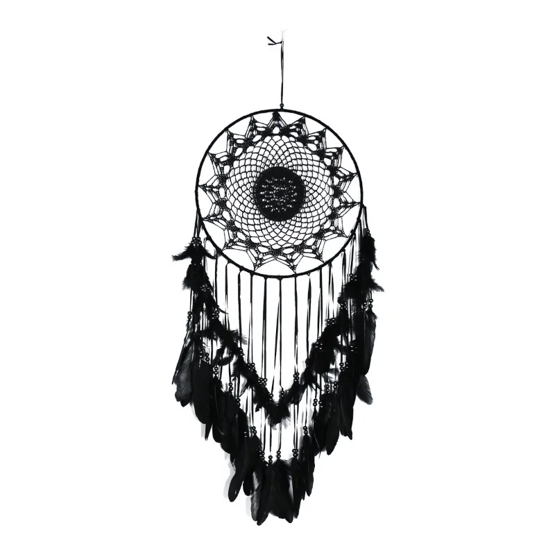 High quality large feather handmade dream catcher home decoration wall hanging bohemian dream catcher home decoration