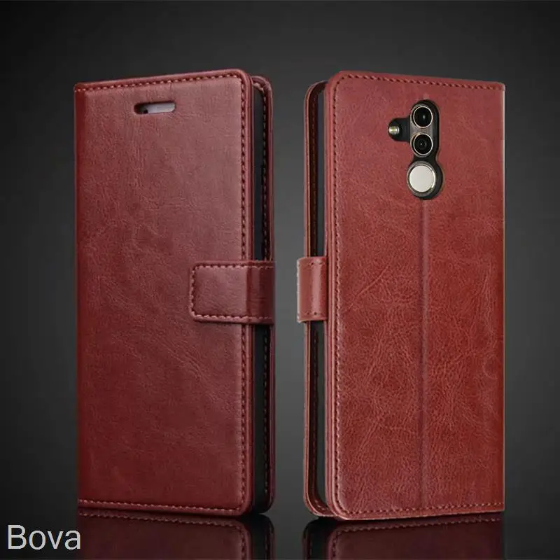 حامل بطاقة حافظة لهاتف هواوي ميت 20 لايت بولي Leather حافظة جلدية ريترو محفظة حقيبة هاتف مزودة بحقيبة عمل Fundas Coque