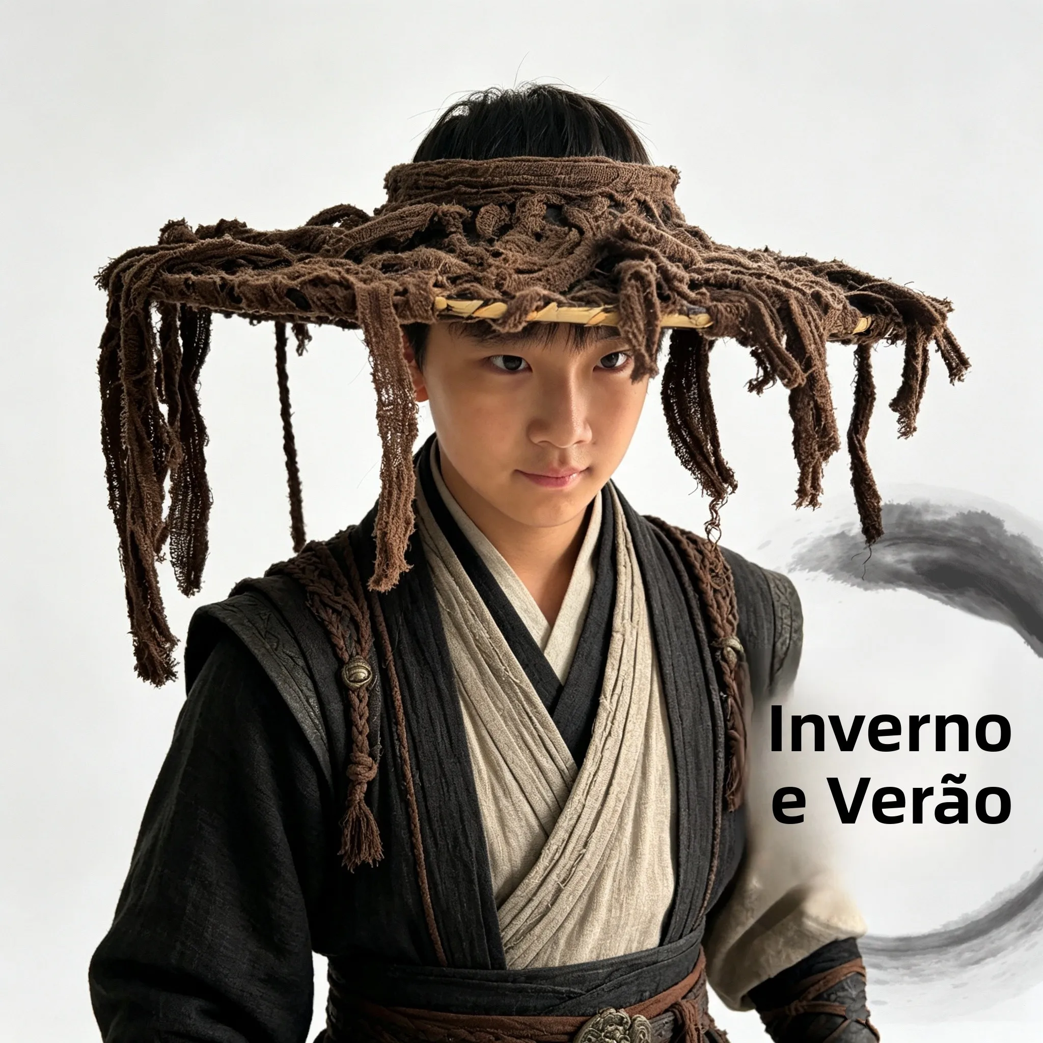 chapeau-de-peche-artisanal-avec-pompon-style-arts-martiaux-chinois-traditionnel-vieilli-en-bambou-tresse-toutes-saisons-unisexe