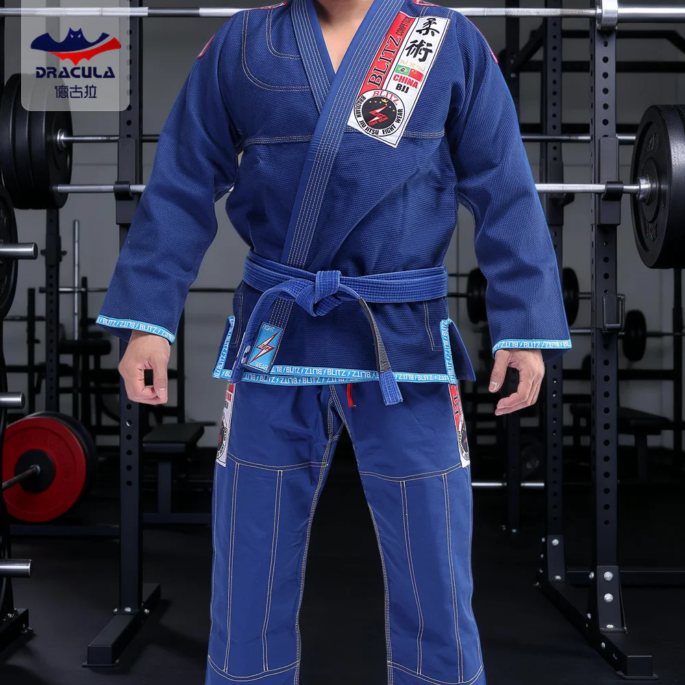 Brazilian Jiu-Jitsu Gi for Men, Adult Professional Training and Competition, Durable BJJ Uniform, Customizable