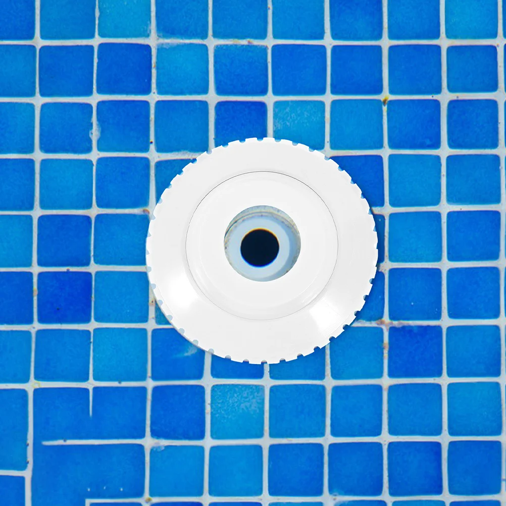 

2Pcs Pool Water Outlet Nozzle High Performance Plastic Spa Eyeball Jet for Pool Stream Flow Inlet Fitting