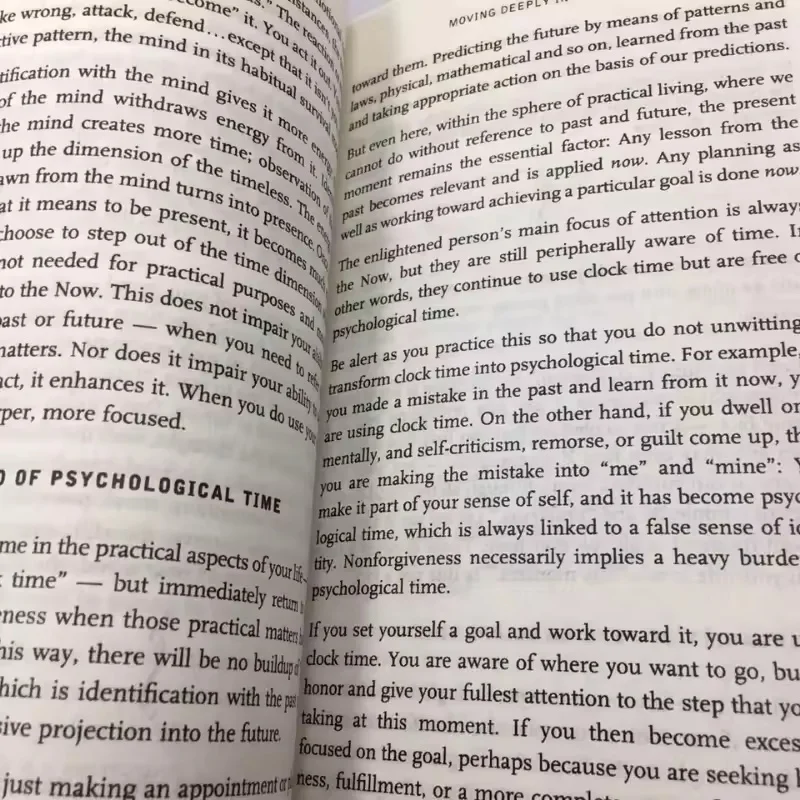 دليل كتاب Eckhart Tolle الإنجليزي لعام 2025 للقوة الحالية الجديدة والتنوير الروحي كتب libro الكتب الإنجليزية