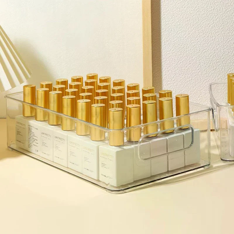 아크릴 네일 아트 보관함 네일 폴리시 정리함 네일 및 메이크업 정리함 & 헤어 액세서리 가정용