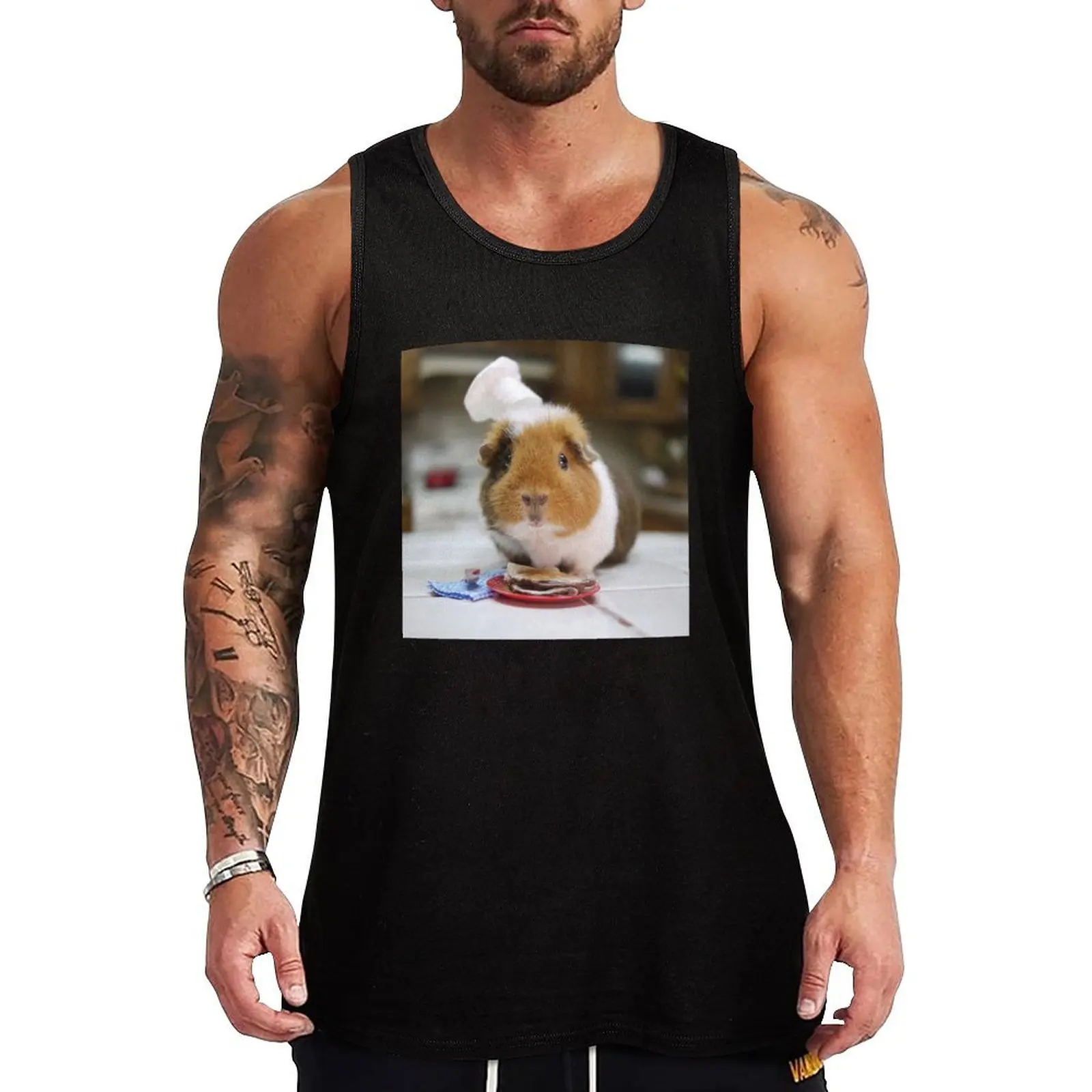 

Guinea Pig – Cavy Collection – Model 09 Tank Top Men sleeveless tee t-shirt for man mens clothing