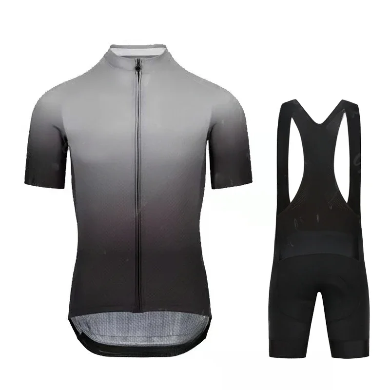 

NEW Summer Cycling Jersey Set Summer Men Bicycle Clothing Road Bike Shirts Suit Bicycle Bib Shorts