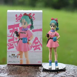 Figura de acción de Dragon Ball Z, Bulma de 17CM, juguetes de PVC, Goku, Vegeta, regalo Sexy de Anime en caja