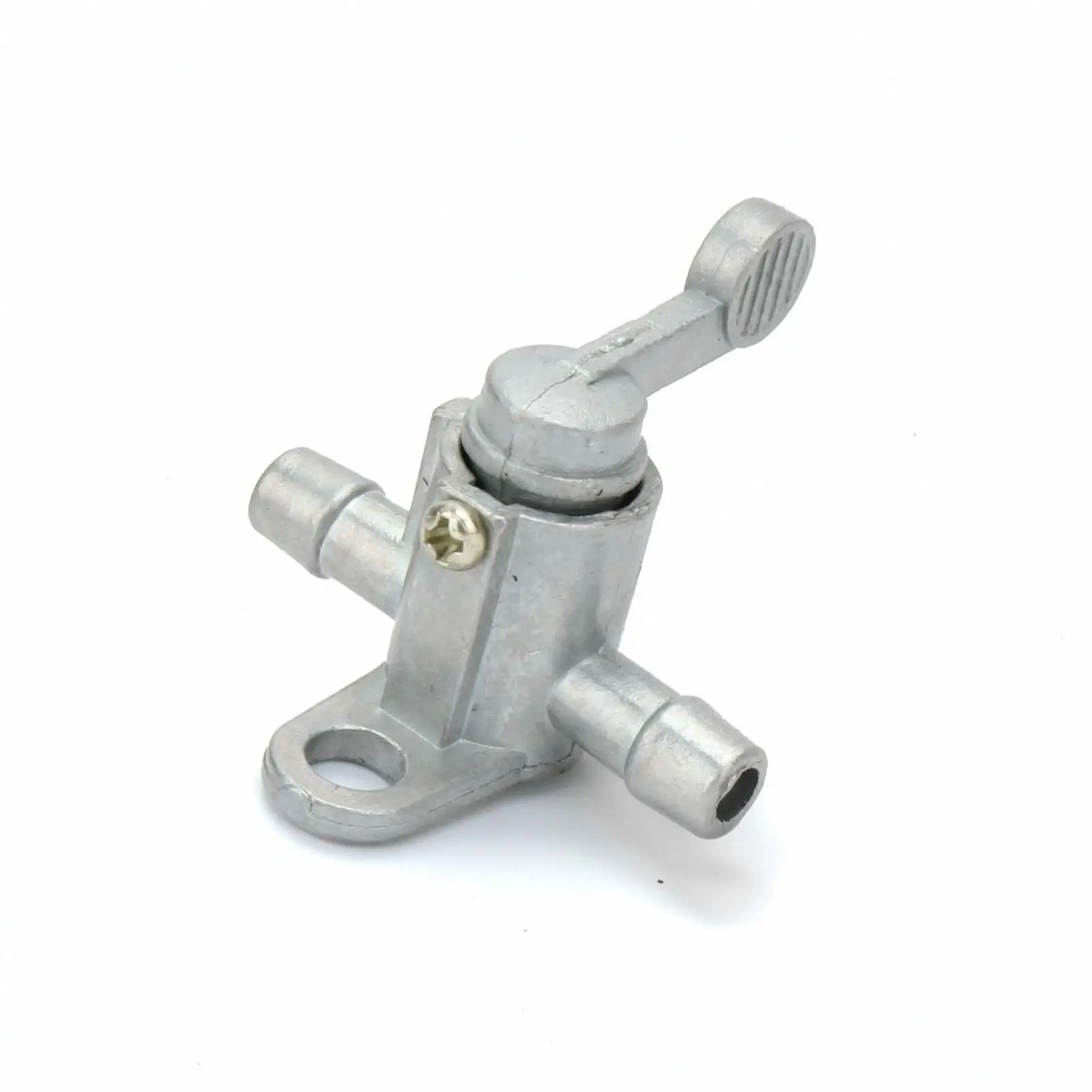 Universal Manual Petcock Fuel Shutoff Valve for Motorcycle ATV Dirt Bike Custom Builds Zinc Alloy Compact