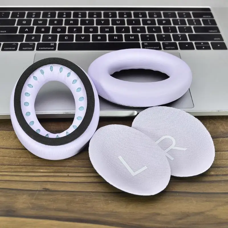 Comfortable Replacement Ear Pad for QC45 QC35 Headphones Earmuff Ear Cover for Music Lovers Seekings Sound 83CE