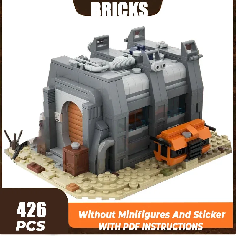 Star Movie Model Moc Building Bricks Desert Empire Barracks Technology Modular Blocks Gifts Christmas Toys DIY Sets Assembly