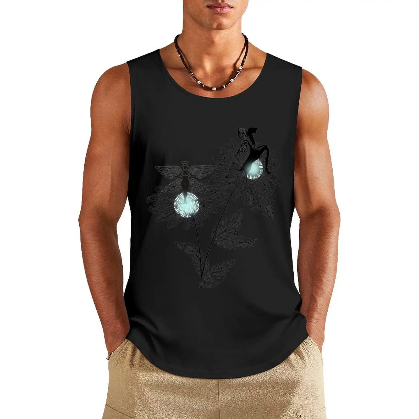 Angel do Exist Tank Top Men's clothing Top summer