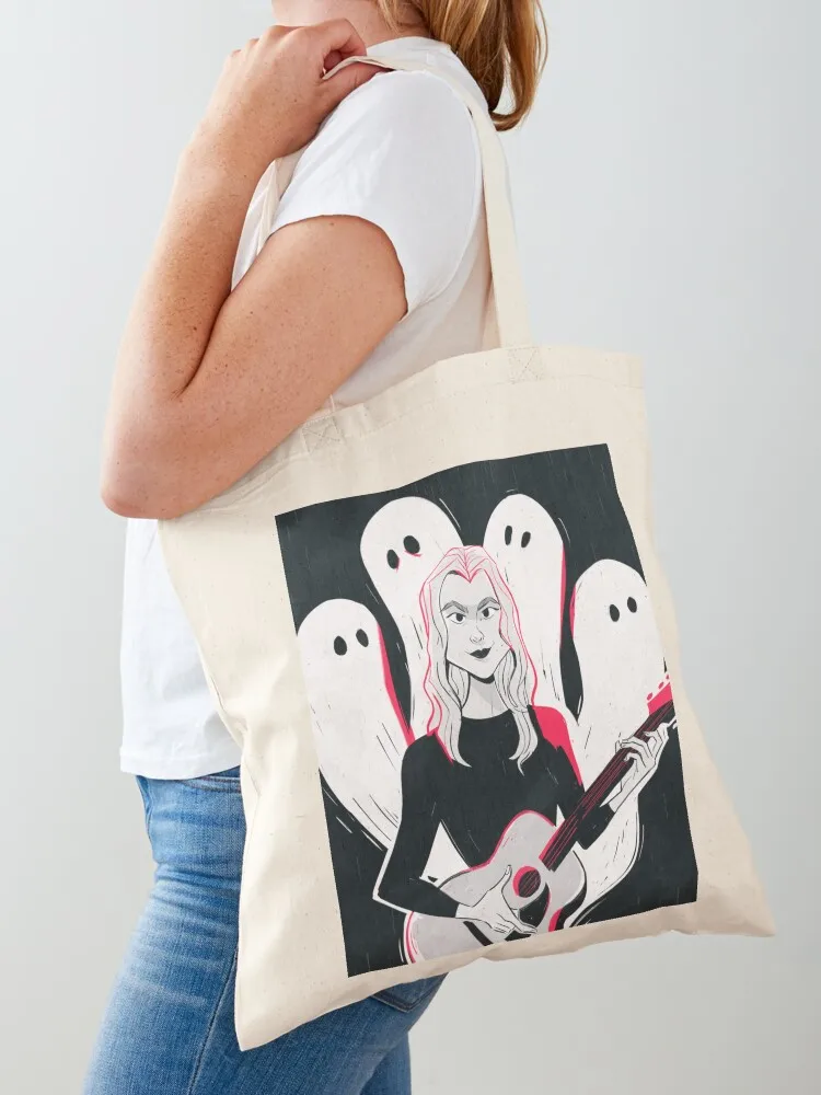 

Phoebe Bridgers Art Tote Bag hand bag ladies shopping cart bags custom tote bag cute pouch