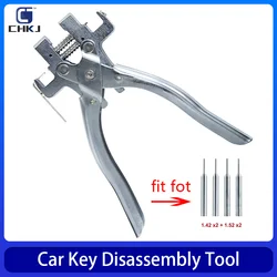 CHKJ-desmontaje de llave de coche plegable, removedor de Pin de vicio de fijación, Pin dividido