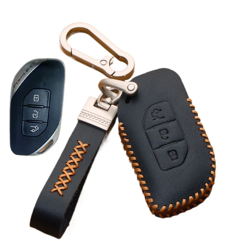 For DFL Dongfeng Forthing T5 EVO Special all inclusive key set bag leather men's and women's car remote control protective case