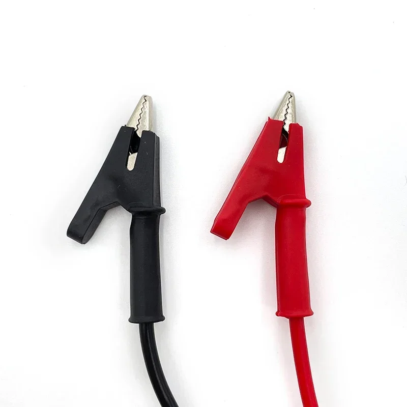 

Multimeter Test Leads Cable Line Jumper Wire, Red Black, 2pcs Banana Plug To Alligator Clip