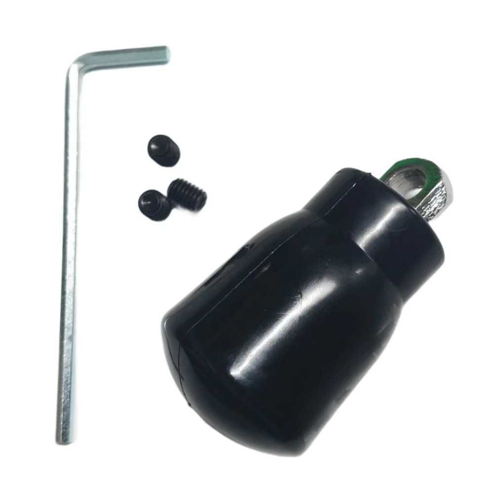 Wire Rope Terminal for Gym Pulleys Made of Plastic and Steel with Stress Distribution Design 64x25mm Dimensions