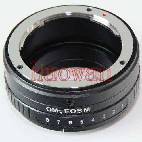 om-eosm tilt adapter ring for olympus om Mount lens to canon eosm EF-M eosm/m1/m2/m3/m5/m6/m10/m50/m100 mirrorless camera