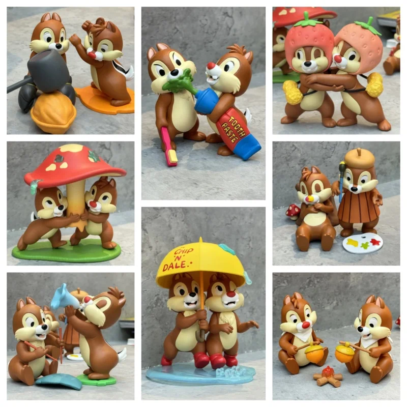 

Chip And Dale Brothers Good Series Blind Box Figure Toy Kawai Desktop Decorate Ornaments Kid Toys Birthday Gift