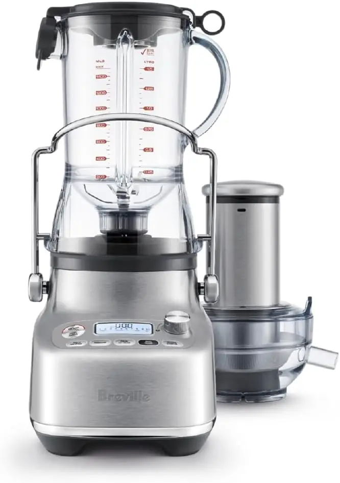 

Breville 3X Bluicer Pro Blender and Juicer BJB815BSS, Brushed Stainless Steel