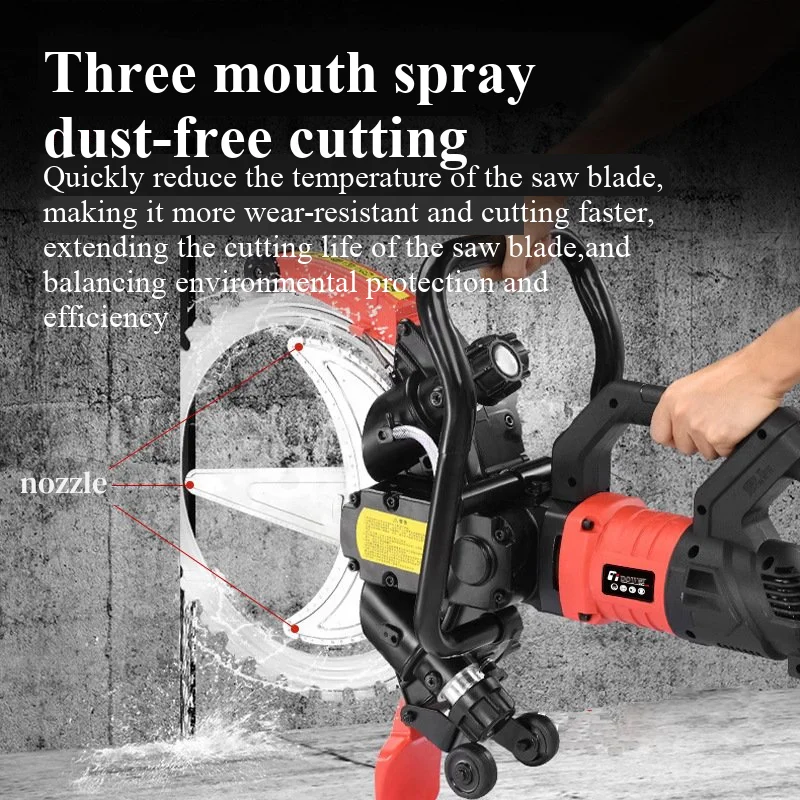 

500mm Electric Ring Saw Machine Fast and Easy Wall and Floor Chaser with Core Engine for Grooving Cutting Other Power Tools