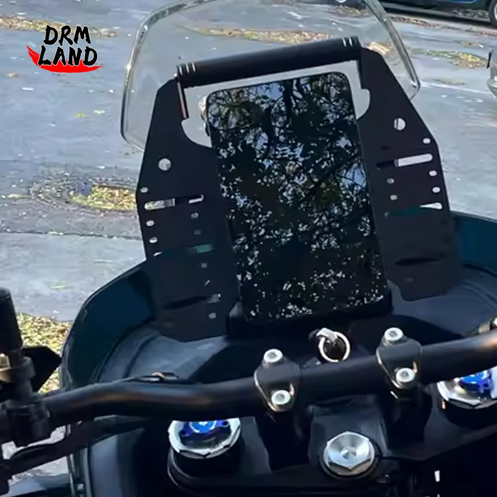 2025 Motorycle GPS Navigation HandleBar Extension Bracket For CFMOTO 800MT-X 800MTX Mobile Phone GPS Sat Nav Mounting Bracket