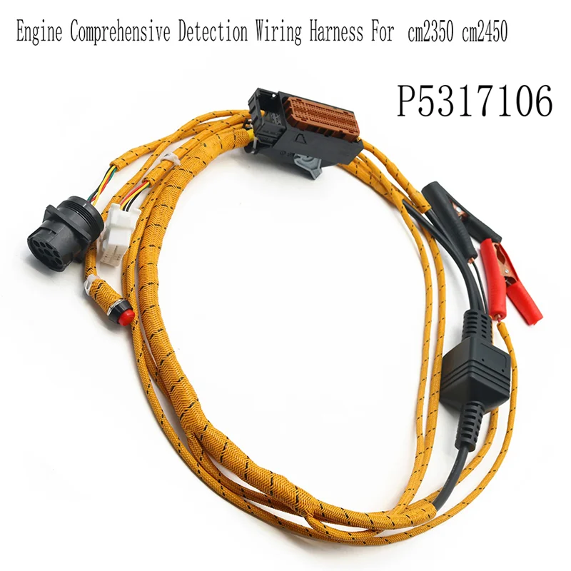 A22E-P5317106 Комплексный жгут проводов обнаружения двигателя ECM Тестовый кабель для программирования линии для Cummins Cm2350 Cm2450 A22E-P5317106 Комплексный жгут проводов обнаружения двигателя ECM Тестовый кабель для программирования линии для Cummins Cm2350 Cm2450