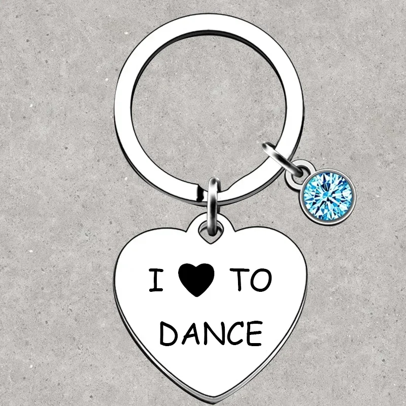 

Hot Dance Gift Keychain Dancer Gifts Key Rings Ballet Dancer Gift