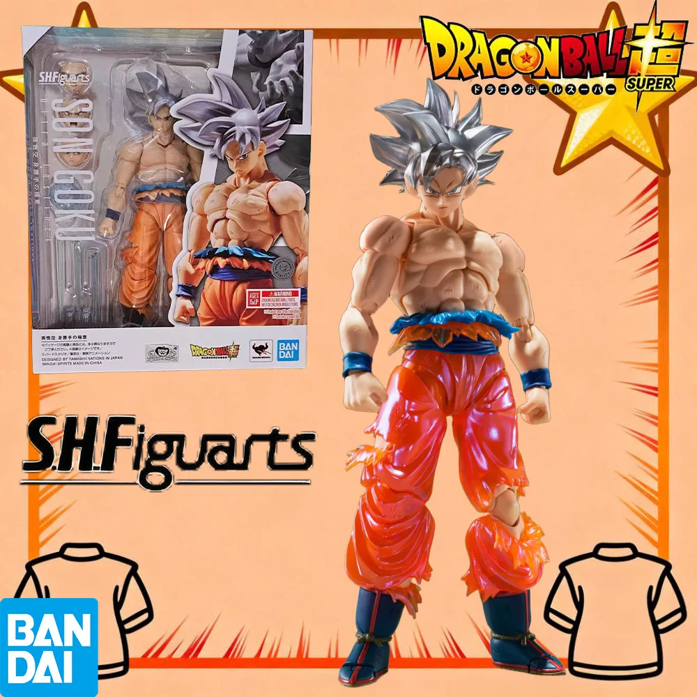 

100% Authentic In Stock Bandai S.H.Figuarts Dragon Ball Super Son Goku (Ultra Instinct - Transcendental Breakthrough Limit)