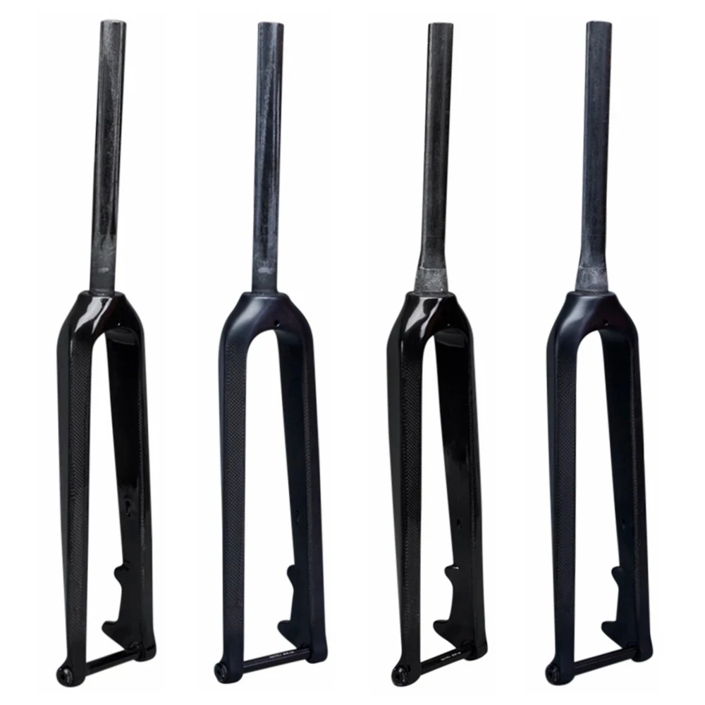 26 27.5 29inch Thru Axle 15mm Matt Glossy Bike Fork Full Carbon Fiber Moutain  Front 