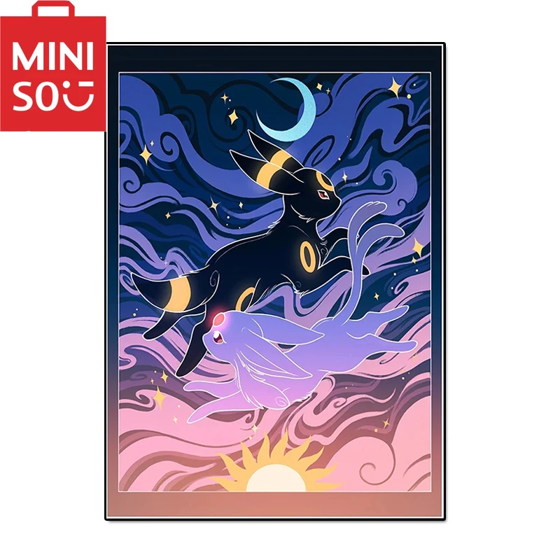miniso-diy-pintura-a-oleo-por-numero-pokemon-quadrinhos-umbreon-espeon-decoracao-de-casa-pintura-parede-quarto-decoracao-presente-framelss
