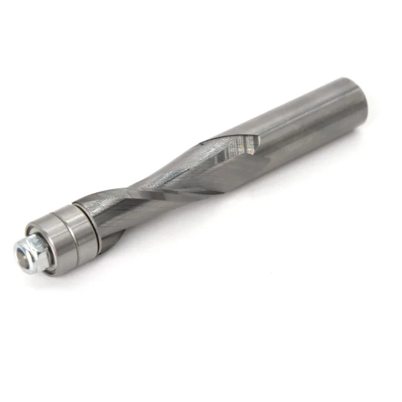 ดอกกัดโซลิดคาร์ไบด์แบบเกลียว ขนาด 1/2 นิ้ว 12 มม. สำหรับงานกัดไม้ ดอกกัดปลายตรง ดอกกัด CNC สำหรับงานไม้