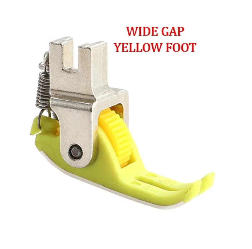 T351 T360 T361 T58 Plastic Roller Presser Foot For Lockstitch Sewing Machine Accessories Wheel Plate Parts Replaceable Foot - view 3