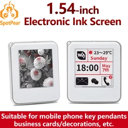 NFC Memory Keyring 1.54 inch Three Color e-Paper e-link Display Screen Image Wireless Transmission Keychain
