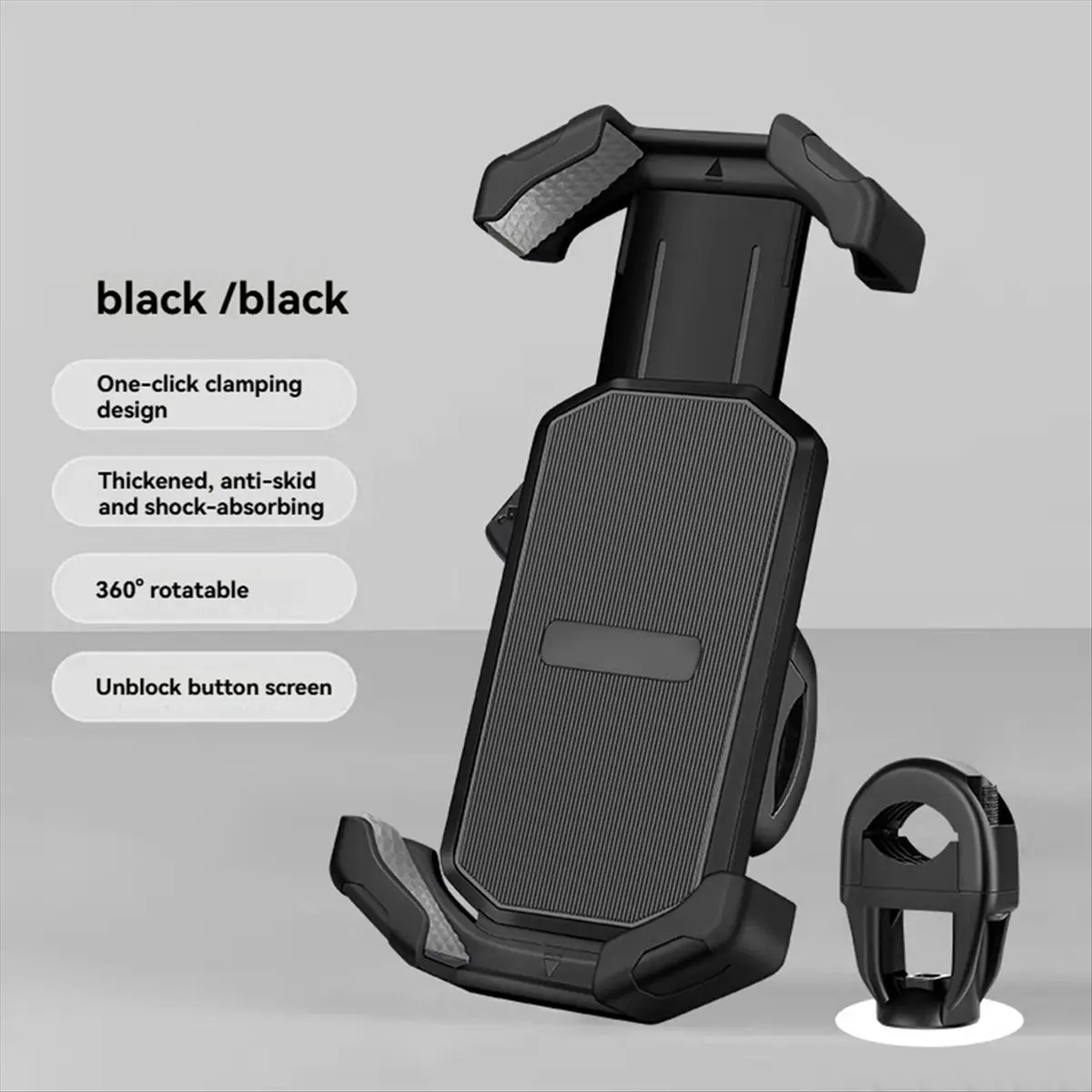 

(AD10) Electric Bike Phone Holder, Electric Bike Delivery Rider, Sunshade and Rainproof Stand, Motorcycle Bike Phone Holder A